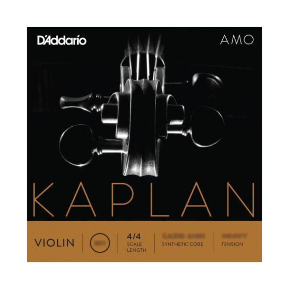Juego de cuerdas para violín 4/4 D´Addario Kaplan Amo KA310 de tensión suave ( light ).