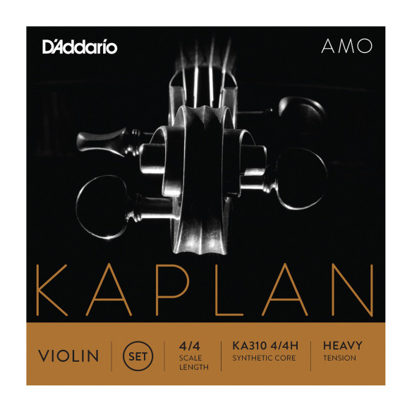 Juego de cuerdas para violín D´Addario Kaplan Amo KA310 4/4 Heavy.