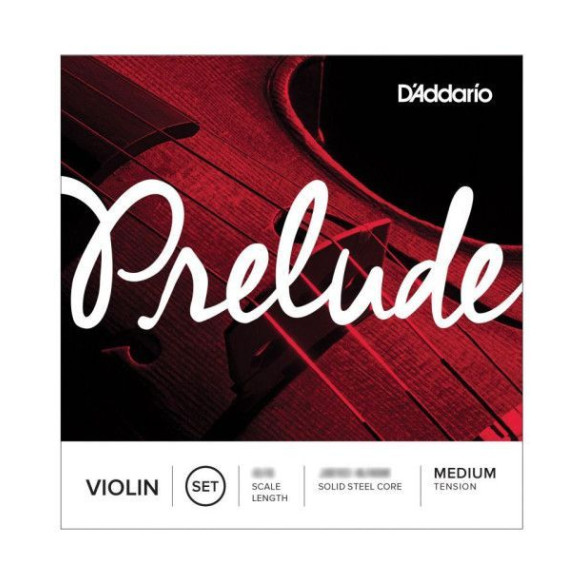 Juego de cuerdas para violín D´Addario PRELUDE J810 1/16 de tensión media. Juego de cuerdas para violín D´Addario PRELUDE J810 1/16 de tensión media.