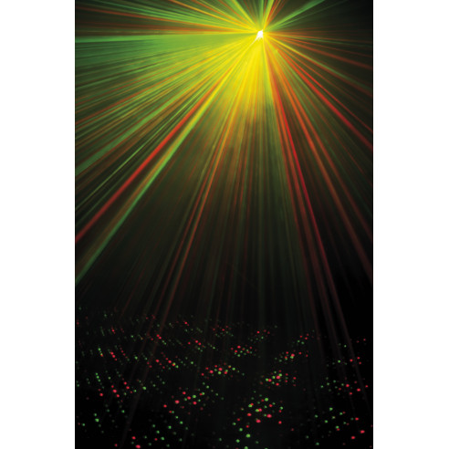 SHOWTEC QFX .Juego de iluminación compacto con múltiples efectos, discoteca movil, Djs.