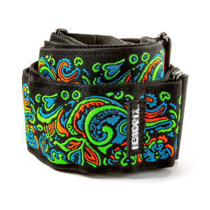 Dunlop JH-27 Correa Guitarra/Bajo Jimi Hendrix Blacklight Love Drops Blue