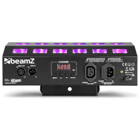 BeamZ BUV463 Strobo LED Ultravioleta