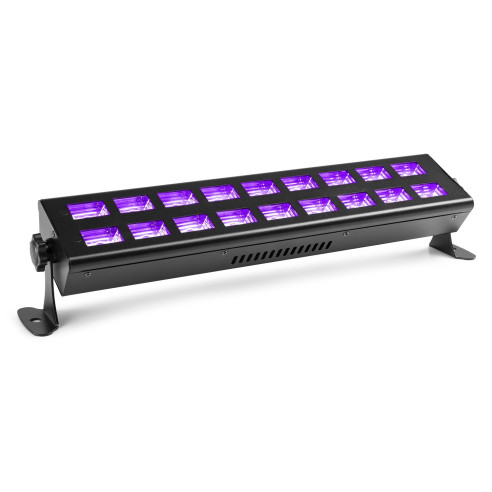 BeamZ BUV293 Barra Leds UV Ultravioleta, 2X 9 LEDS