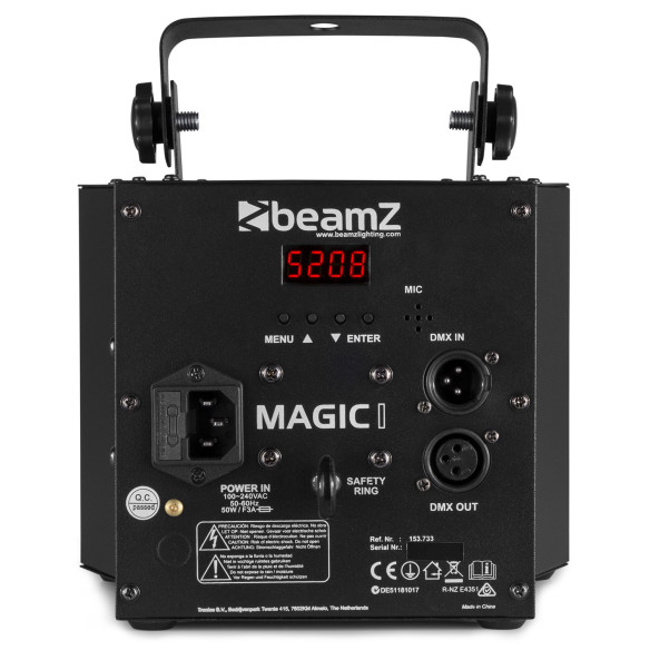 BeamZ MAGIC 1 Efecto Discoteca Derby y strobo