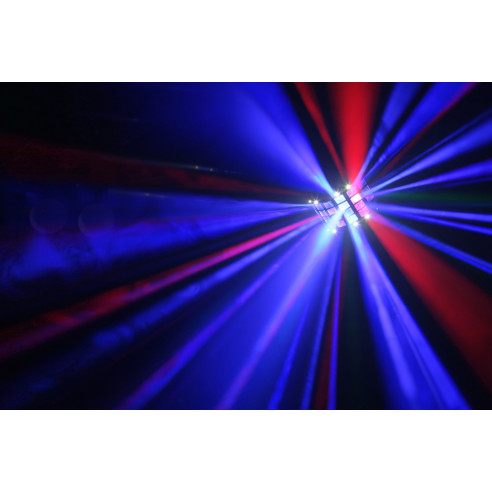 BeamZ BUTTERFLY Derby con strobo Efecto discoteca