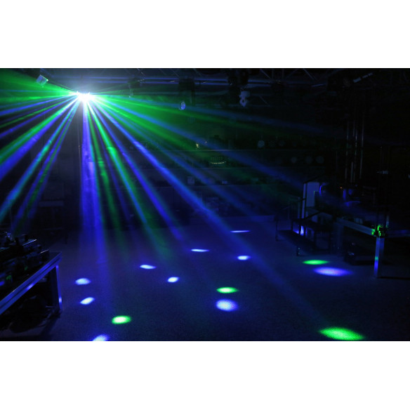 BeamZ BUTTERFLY Derby con strobo Efecto discoteca