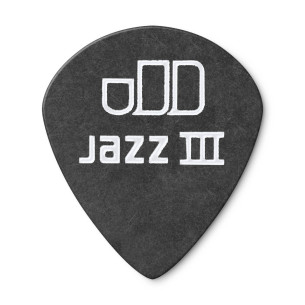Dunlop 482P-050 Bolsa 12 Púas Tortex Pitch Black Jazz III 0.50mm 2