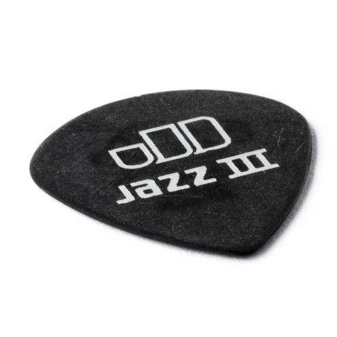 Dunlop 482P-050 Bolsa 12 Púas Tortex Pitch Black Jazz III 0.50mm