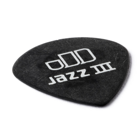 Dunlop 482P-050 Bolsa 12 Púas Tortex Pitch Black Jazz III 0.50mm