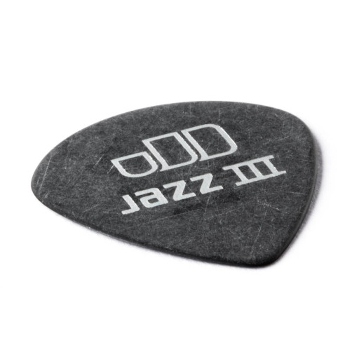 Dunlop 482P-060 Bolsa 12 Púas Tortex Pitch Black Jazz III 0.60mm