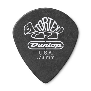 Dunlop 482P-073 Bolsa 12 Púas Tortex Pitch Black Jazz III 0.73mm