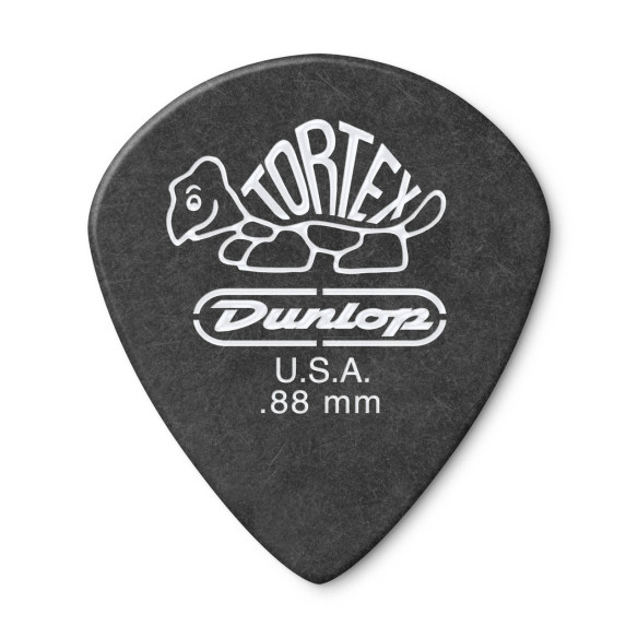 Dunlop 482P-088 Bolsa 12 Púas Tortex Pitch Black Jazz III 0.88mm