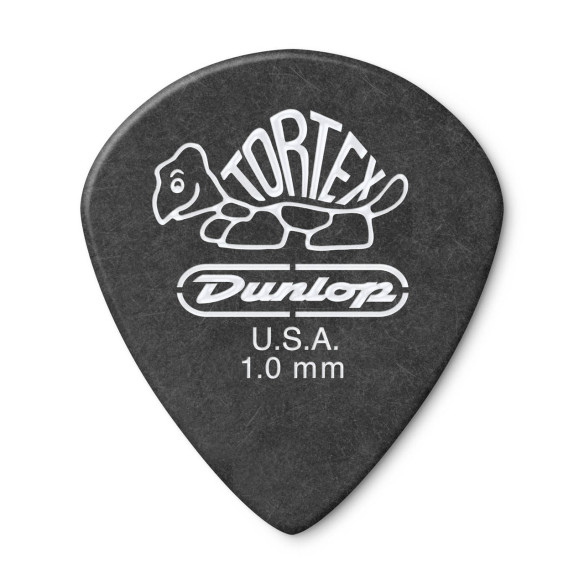Dunlop 482P-100 Bolsa 12 Púas Tortex Pitch Black Jazz III 1.00mm