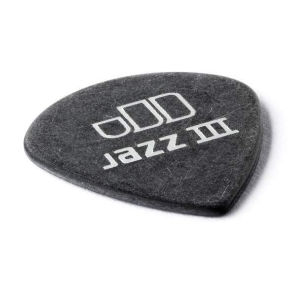 Dunlop 482P-100 Bolsa 12 Púas Tortex Pitch Black Jazz III 1.00mm