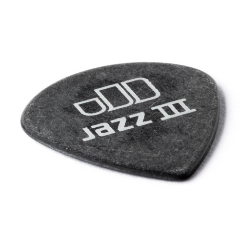 Dunlop 482P-114 Bolsa 12 Púas Tortex Pitch Black Jazz III 1.14mm