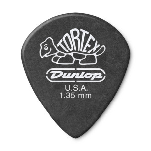 Dunlop 482P-135 Bolsa 12 Púas Tortex Pitch Black Jazz III 1.35mm