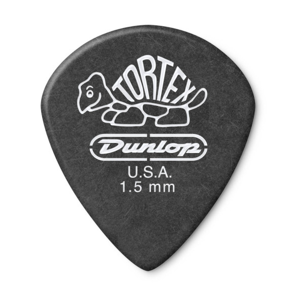 Dunlop 482P-150 Bolsa 12 Púas Tortex Pitch Black Jazz III 1.50mm