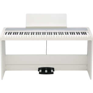 Korg B2 SP White Piano Digital con soporte y pedalera 2