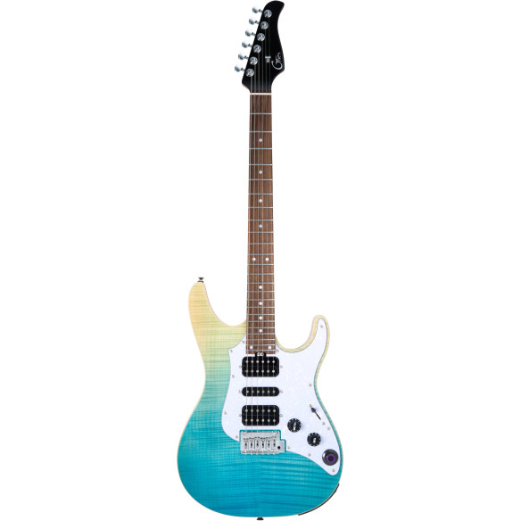 Mooer SL810 BLUE BURST Guitarra Eléctrica con multiefectos y BT