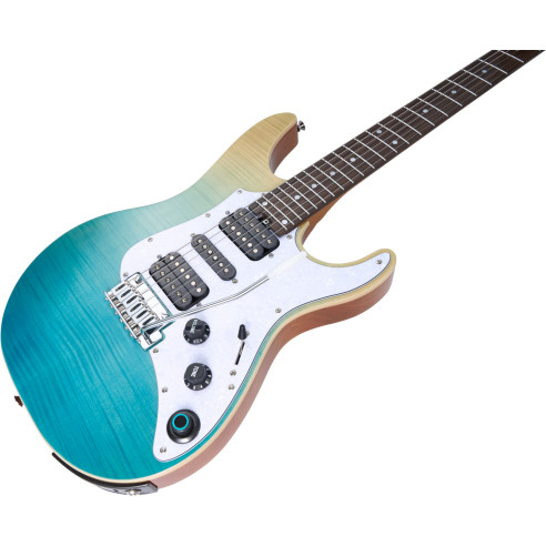 Mooer SL810 BLUE BURST Guitarra Eléctrica con multiefectos y BT