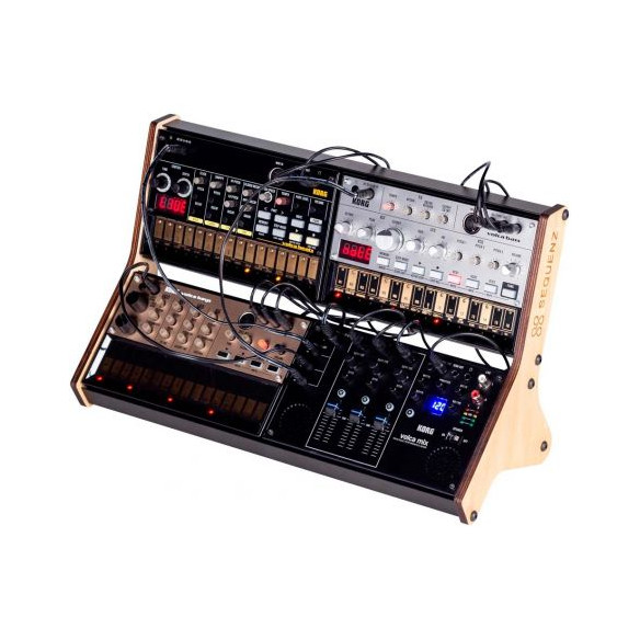 Korg SEQUENZ VOLCA RACK 2X2 Soporte de sobremesa para Volca