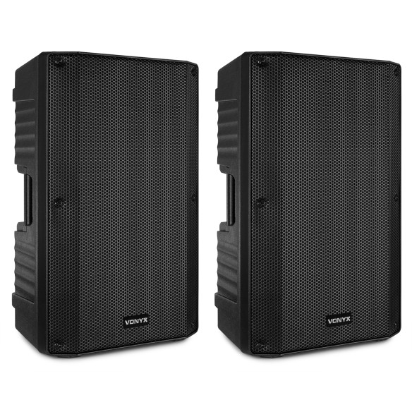 VONYX VSS120S Conjunto de 2 Altavoces Autoamplificados 800 Watts.