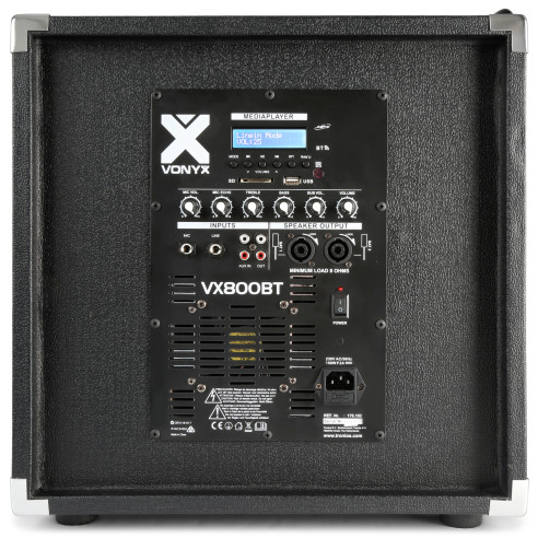 VX800BT Equipo completo de sonido