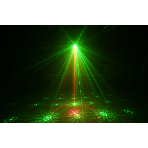 SURTUR II Doble Laser RG Gobo DMX