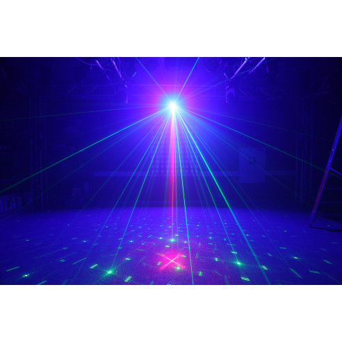 SURTUR II Doble Laser RG Gobo DMX