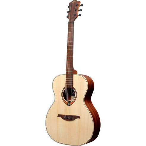 Guitarra Acustica Auditorium LAG T70A Acabado Natural, ideal para iniciarse, con tapa sólida, aros y fondo satinados,