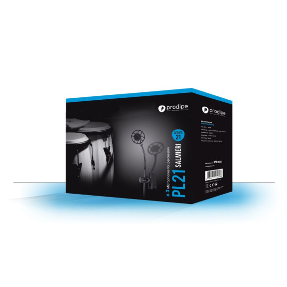 Prodipe PL-21 Set de Micros para Instrumentos de Percusión