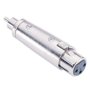Compra Adaptador XLR H - RCA M 7868 online | MusicSales 2