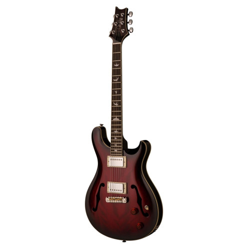 PRS SE STANDARD HB II FR FIRE RED BURST Guitarra eléctrica.