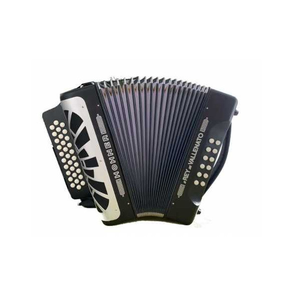 Compra Acordeón de botones El Rey del Vallenato ADG Negro/Plata online | MusicSales Compra Acordeón de botones El Rey del Vallenato ADG Negro/Plata online | MusicSales