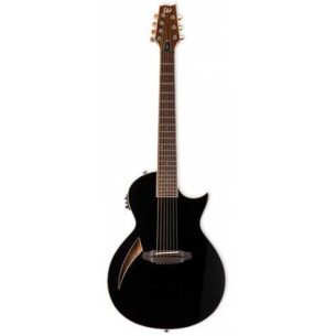 LTD TL-7 - 7 cuerdas - Black Electroacústica