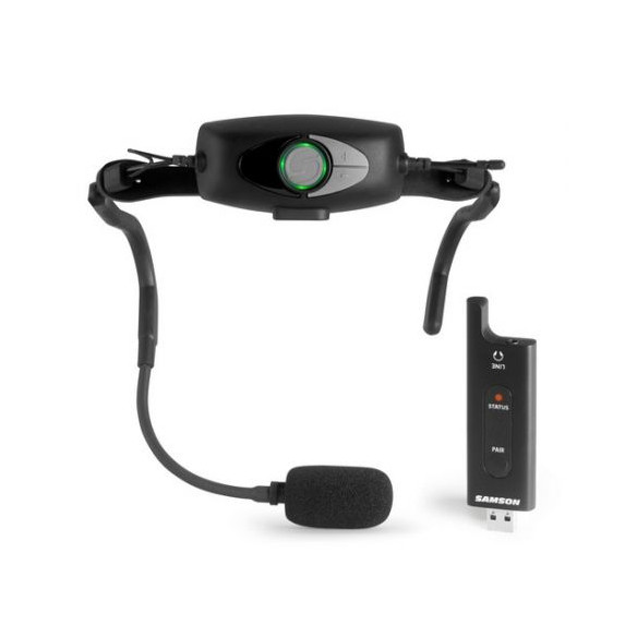 SAMSON AIRLINE XD Fitness Sistema Inalambrico con conector USB el receptor se alimenta por USB