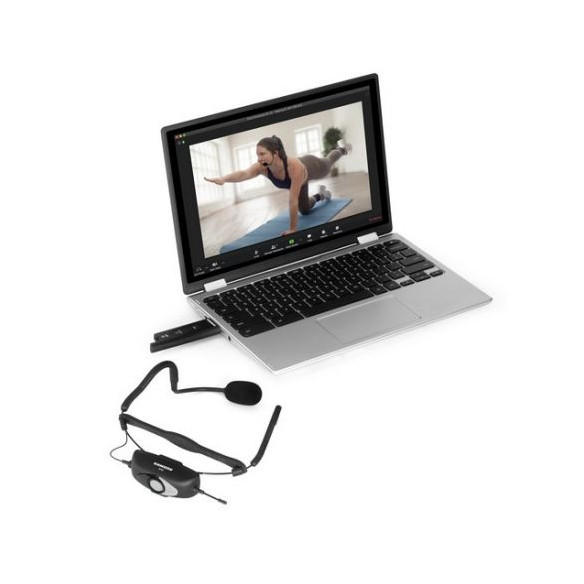 SAMSON AIRLINE XD Fitness Sistema Inalambrico con conector USB el receptor se alimenta por USB