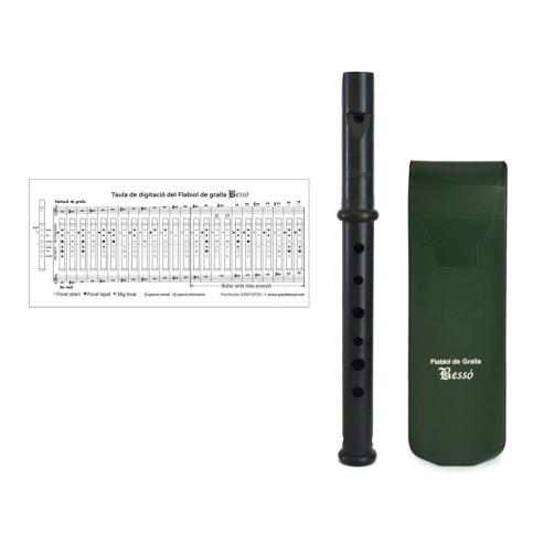 Bessó Flabiol de gralla de plástico