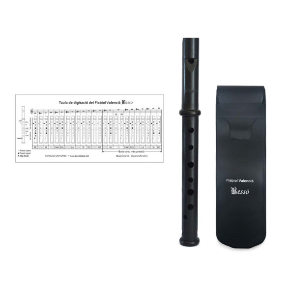 Bessó Flabiol Valencià de plástico Bessó Flabiol Valencià de plástico