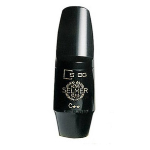 Boquilla ebonita SELMER S80 C** para Saxo Alto. 2