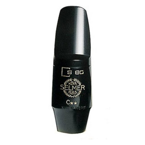 Boquilla ebonita SELMER S80 C** para Saxo Alto.
