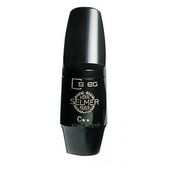 Boquilla ebonita SELMER S80 C** para Saxo Alto. Boquilla ebonita SELMER S80 C** para Saxo Alto.