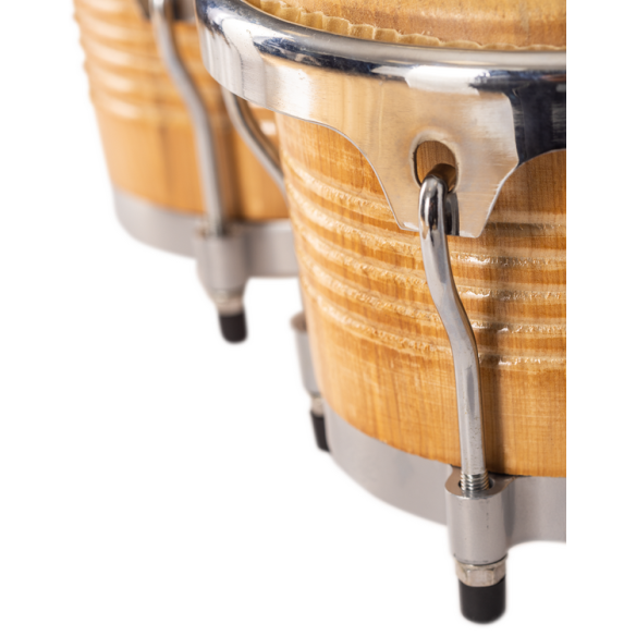 Bongos de Madera con parche de piel JDB104  Bongos de Madera con parche de piel JDB104