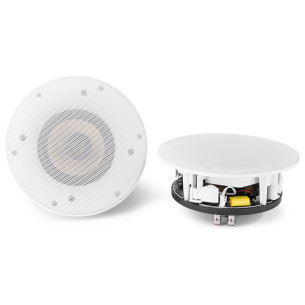Power Dynamics WCS80 Conjunto activo de 2 altavoces de techo con BT 2