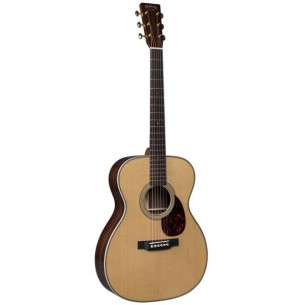 OM 28 E Modern Deluxe Sitka Palisandro Electroacústica