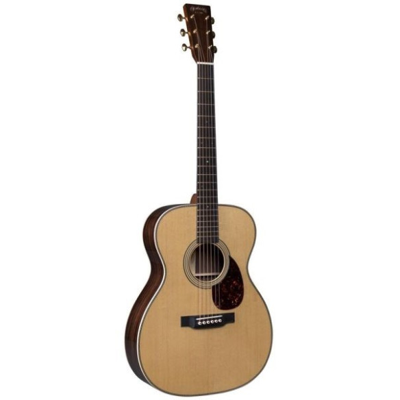 OM 28 E Modern Deluxe Sitka Palisandro Electroacústica