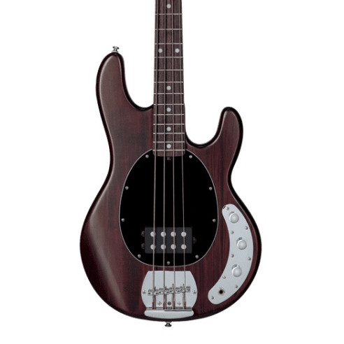 Bajo Eléctrico Sterling by Musicman Ray4 Stingray Serie SUB en acabado Walnut Satin.