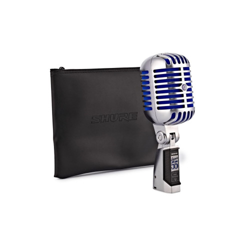 SHURE SUPER 55 Micrófono de Diseño Clásico Años 50