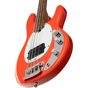 Sterling StingRay RAY4 Short Scale M/M Bajo Eléctrico 4C Fiesta Red 2