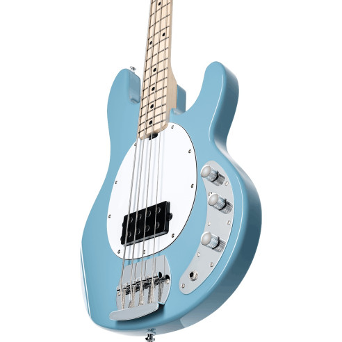 Sterling StingRay RAY4 M/M Bajo Eléctrico 4C Chopper Blue